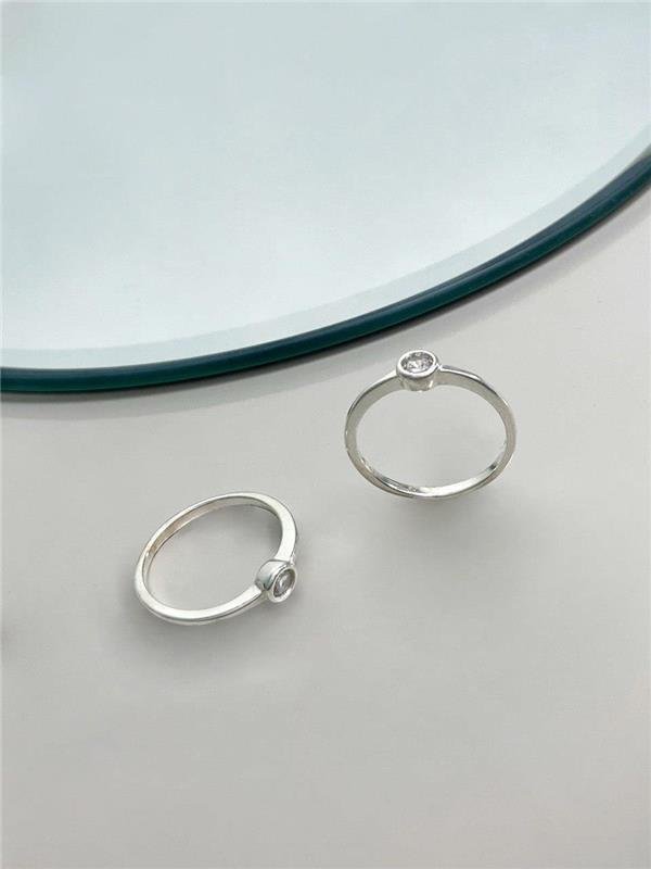 ANEL SOLITÁRIO REDONDO