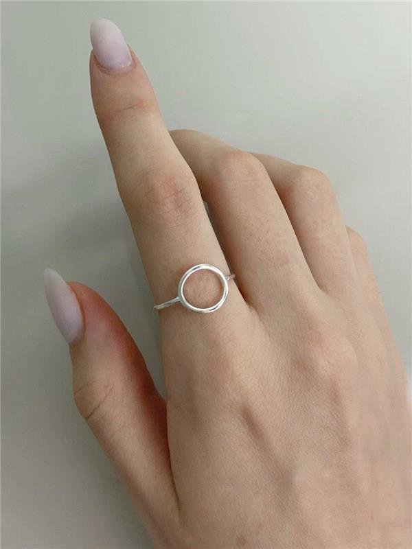 ANEL FIO CÍRCULO VAZADO