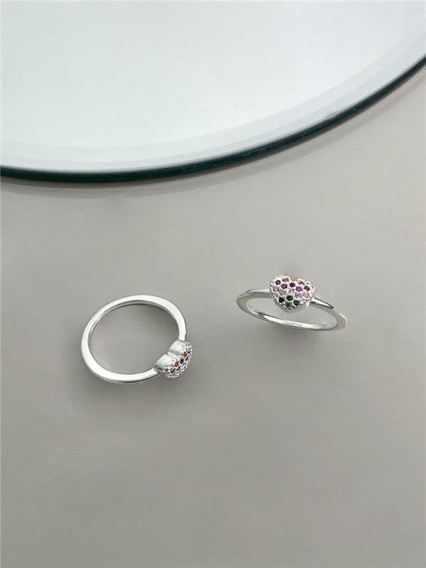 ANEL CORAÇÃO CHEIO COLOR