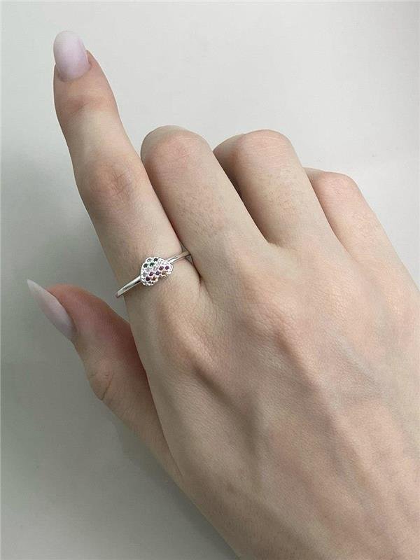 ANEL CORAÇÃO CHEIO COLOR