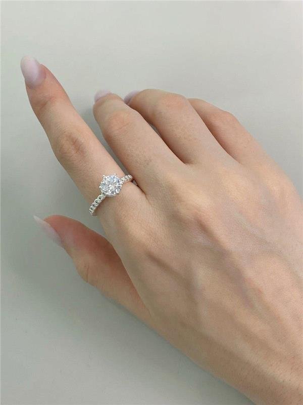 ANEL SOLITÁRIO PONTO DE LUZ