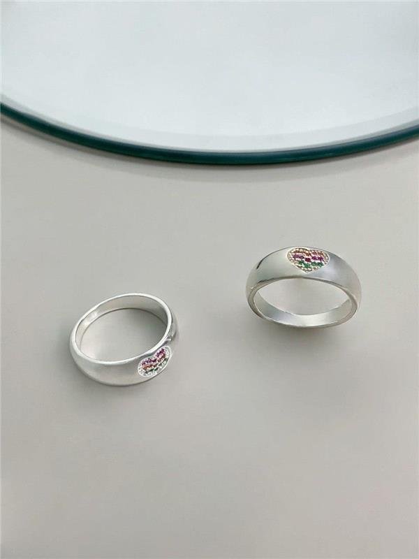 ANEL LARGO CORACAO COLOR