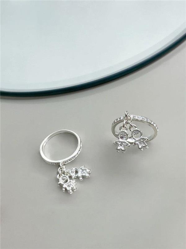 ANEL PINGENTE MENINOS CRAVEJADO