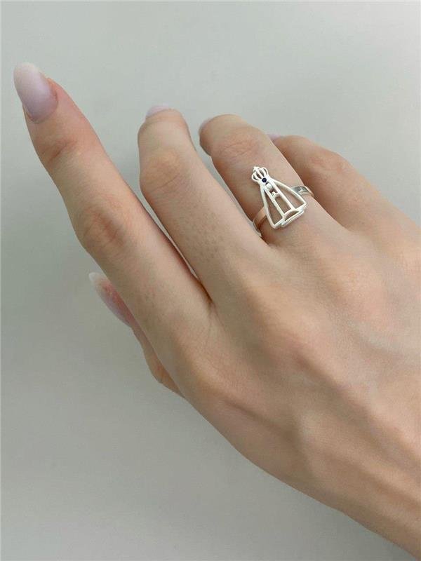 ANEL VAZADO NOSSSA SENHORA APARECIDA