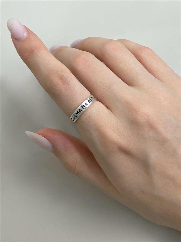 ANEL ESCRITA CALMA NESSA ALMA