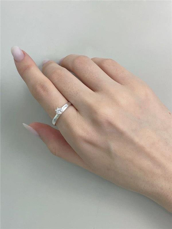 ANEL SOLITÁRIO GRIFO ALTO 5MM