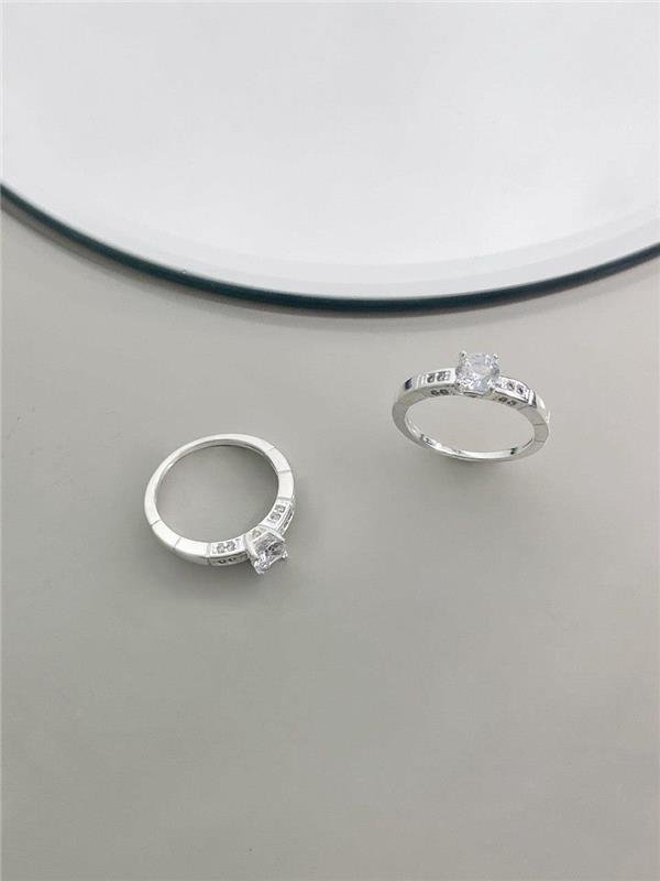 ANEL SOLITÁRIO C/DETALHE 5MM