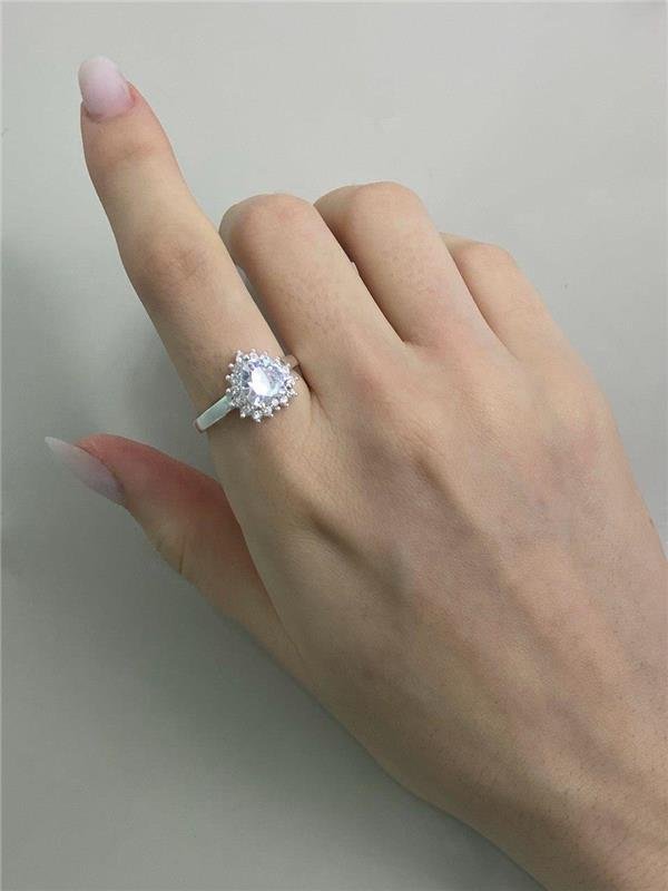 ANEL CORAÇÃO C/ZIRCÔNIA