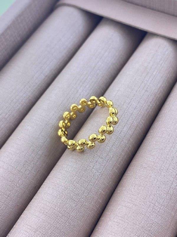 ANEL ZIG ZAG COM BOLINHA