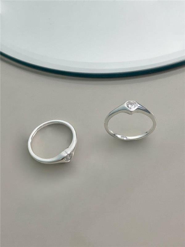 ANEL CORAÇÃO PONTO LUZ