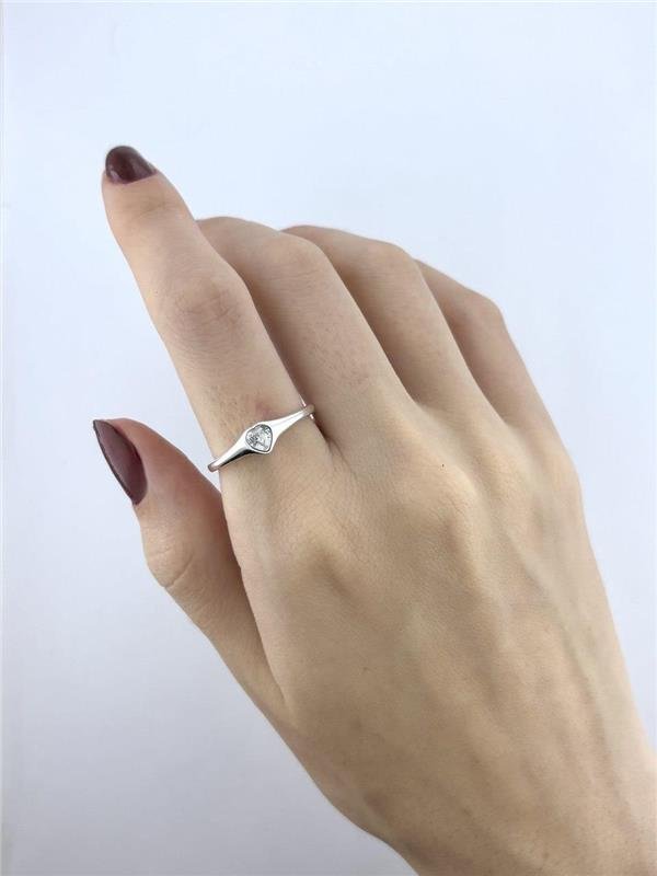 ANEL CORAÇÃO PONTO LUZ