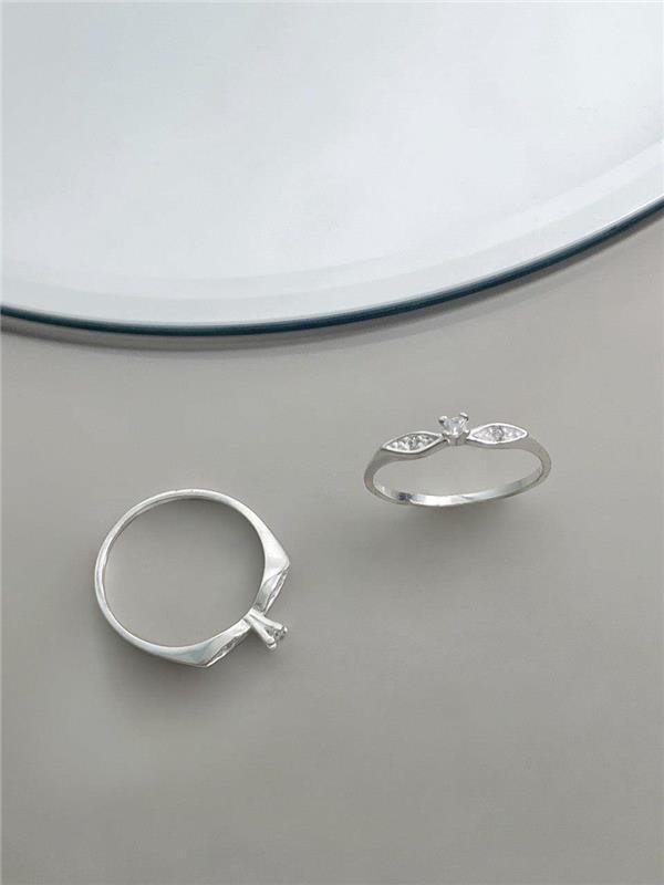 ANEL SOLITÁRIO C/DETALHE