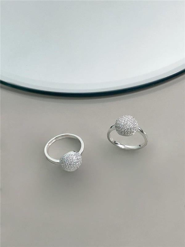 ANEL MEIA BOLA CRAVEJADO