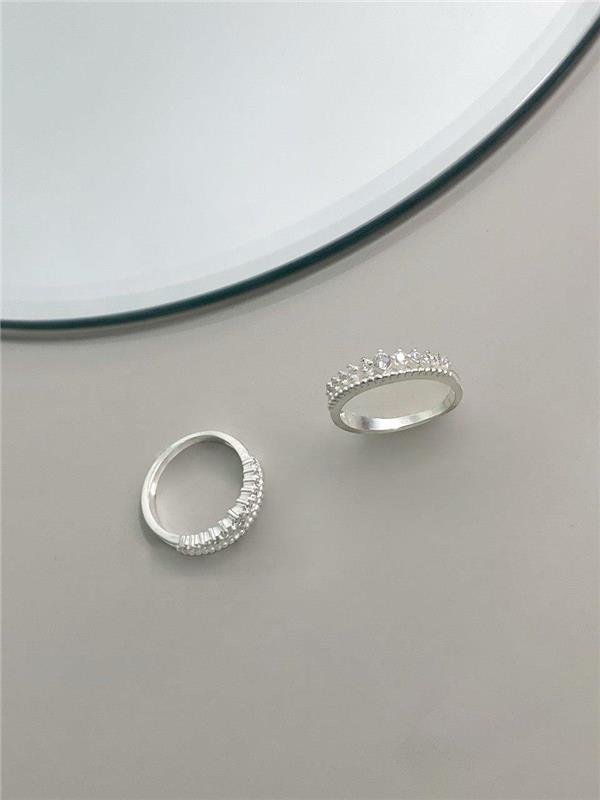 ANEL FIO LOSANGO ZIRCÔNIA