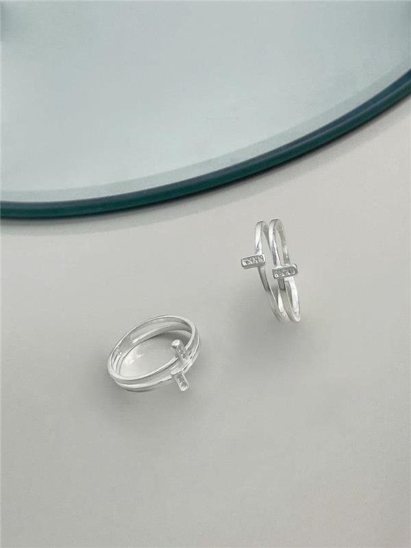 ANEL 2 FIOS COM DETALHE EM ZIRCÔNIA