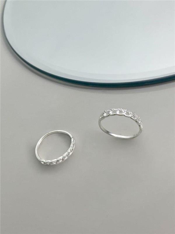 ANEL CORRENTINHA COM ZIRCÔNIA