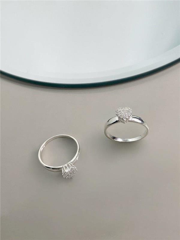 ANEL CORAÇÃO CHUVEIRO