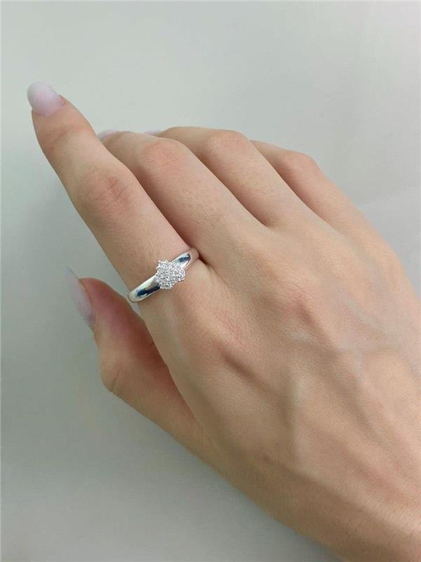 ANEL CORAÇÃO CHUVEIRO