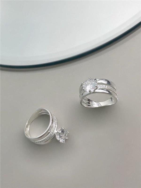 ANEL SOLITÁRIO TRIPLO