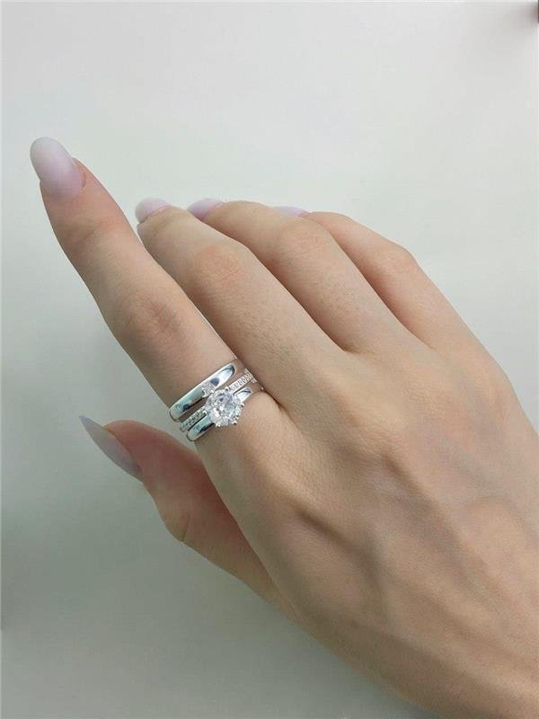 ANEL SOLITÁRIO TRIPLO