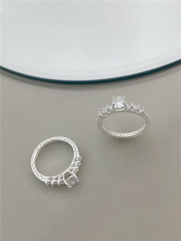 ANEL SOLITÁRIO RENDA ITALIANA