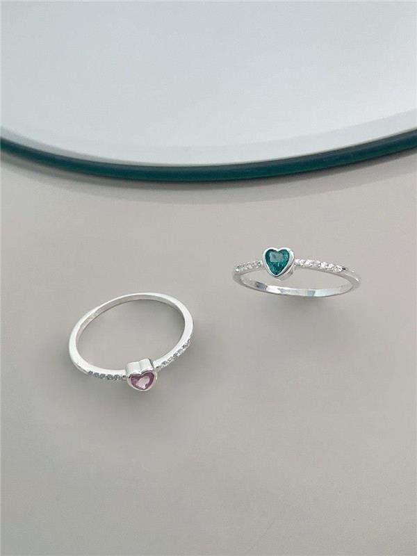 ANEL CORAÇÃO PONTO LUZ