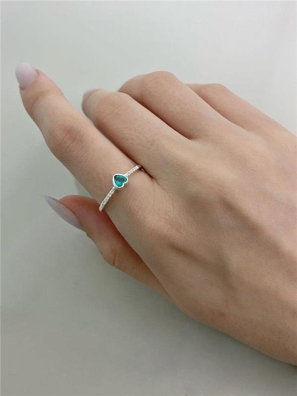 ANEL CORAÇÃO PONTO LUZ