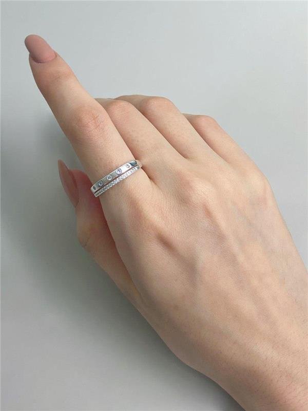 ANEL 2 FIOS COM PONTO LUZ