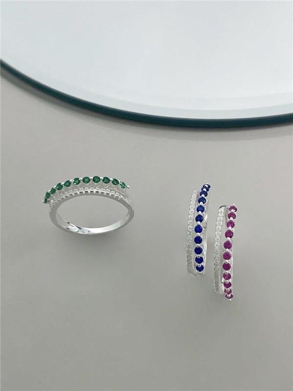 ANEL COM FILETE BASE ALTA ZIRCÔNIA