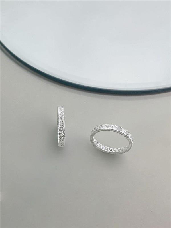 ANEL ARO COM DETALHE RENDA ITALIANA