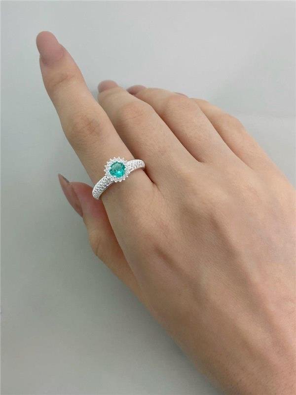 ANEL SOLITÁRIO RENDA ITALIANA