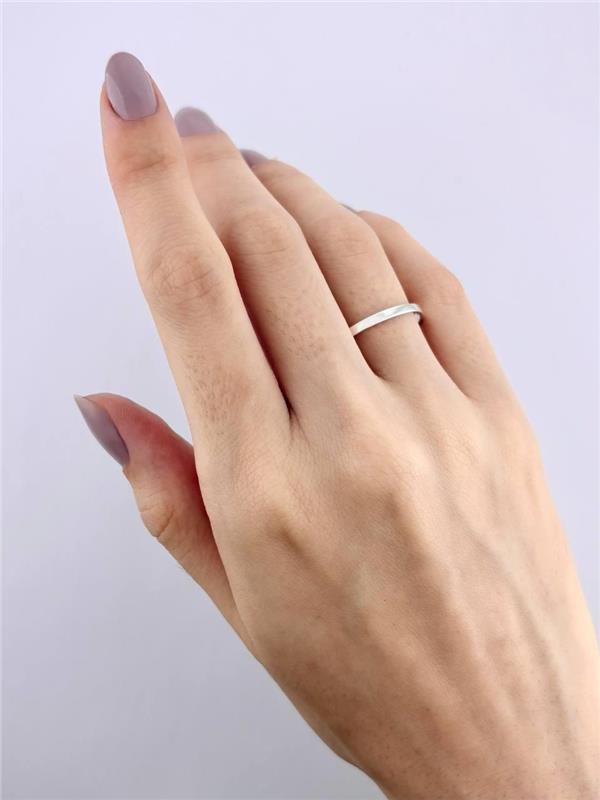 ALIANÇA FIO QUADRADO 2MM