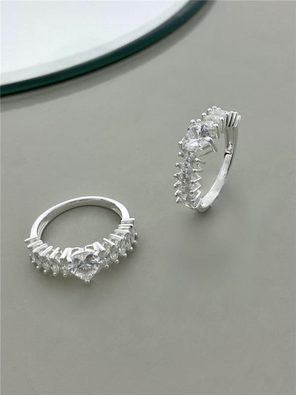 ANEL CORAÇÃO COM DETALHE