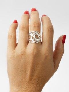 ANEL FIOS ENTRELAÇADOS LISO E ZIRCÔNIA