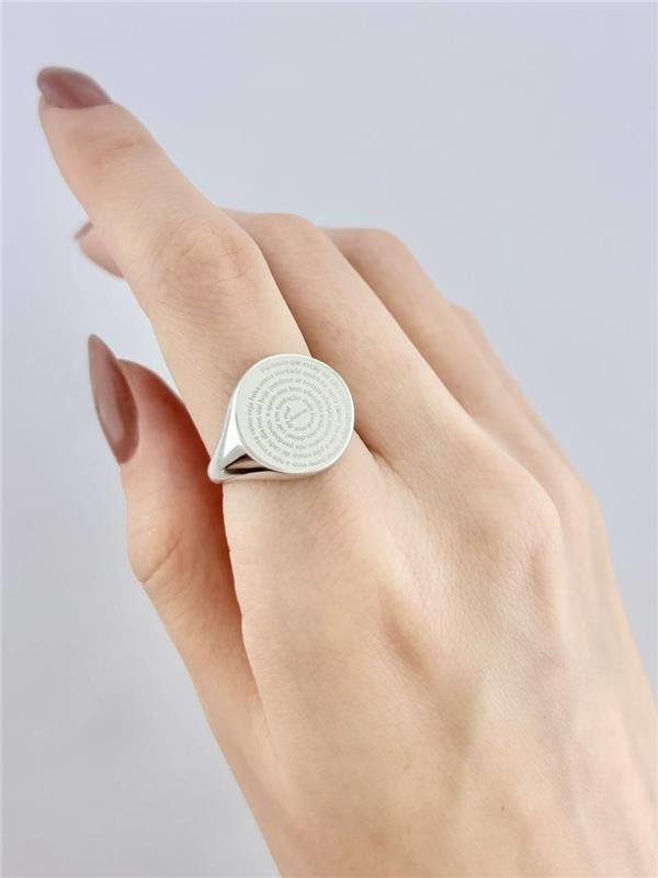 ANEL MEDALHA PAI NOSSO