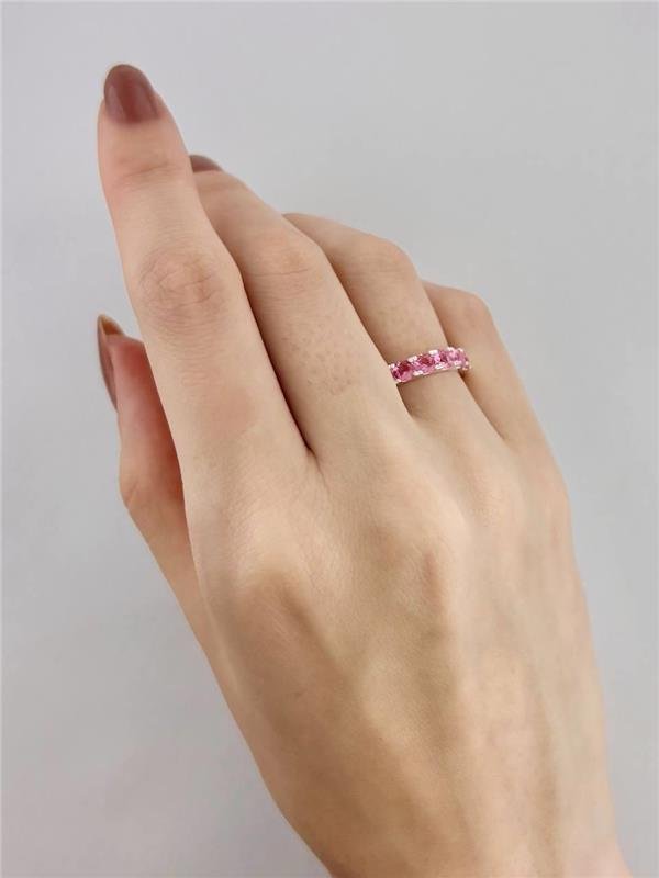 MEIA ALIANÇA COM ZIRCÔNIA 3MM