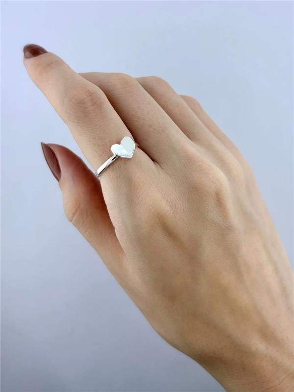 ANEL CORAÇÃO ORIGAMI