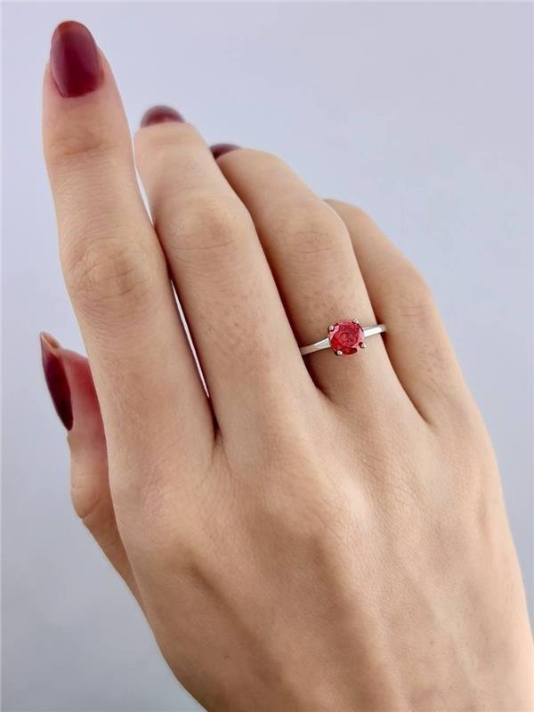 ANEL SOLITÁRIO ROSE CUT
