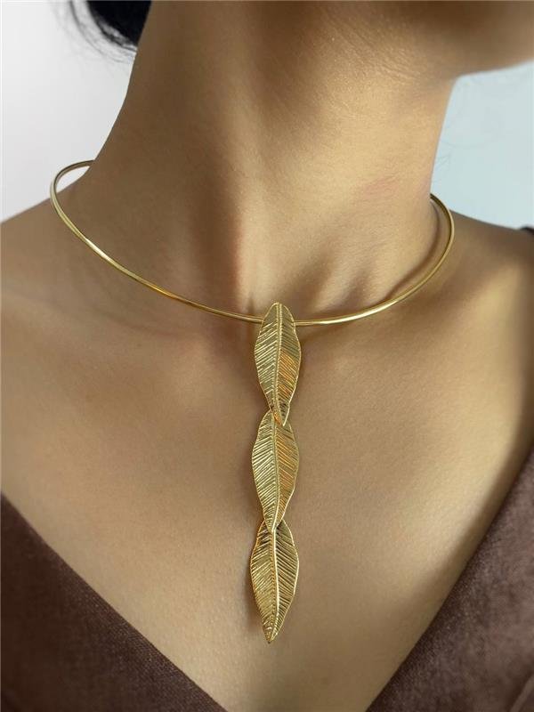 ARO RÍGIDO C/PINGENTE PENA