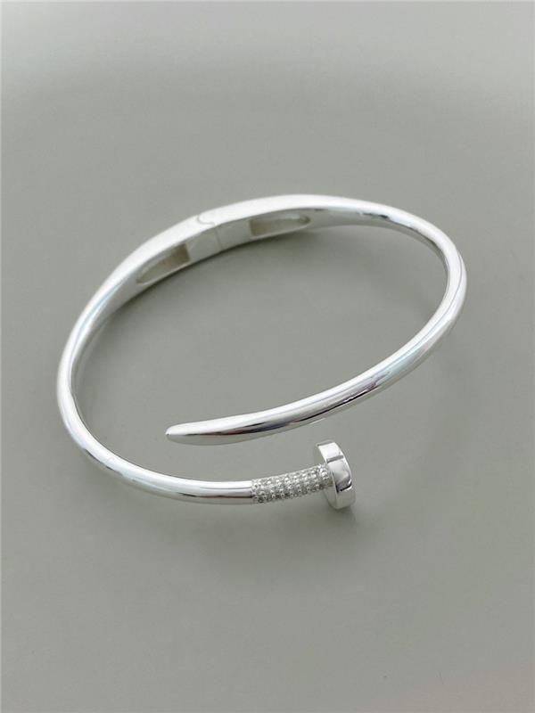 BRACELETE PREGO ARTICULADO C/ZIRCÔNIA