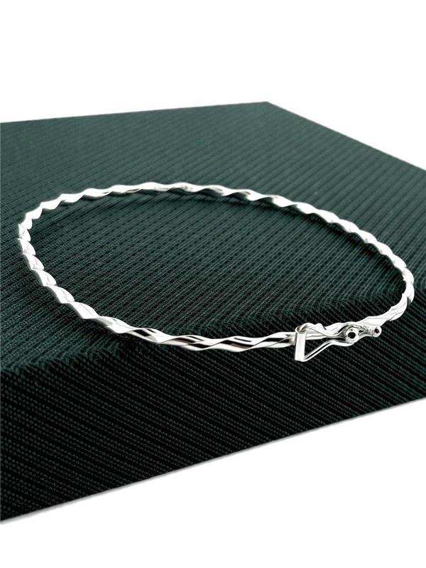 BRACELETE TUBO FIO TORCIDO 
