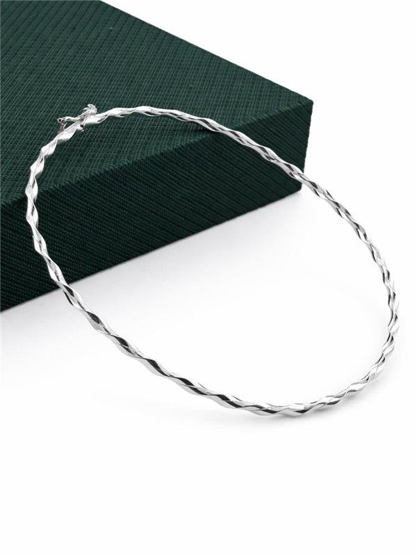 BRACELETE TUBO FIO TORCIDO 
