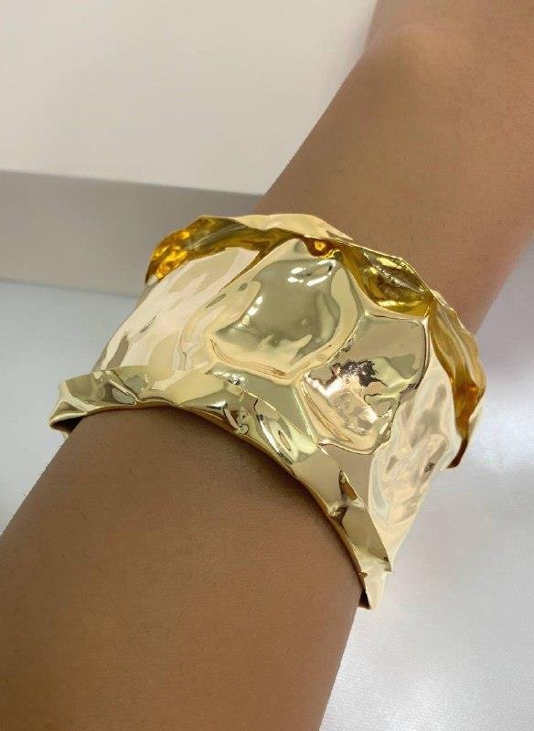 BRACELETE ORGÂNICO LARGO