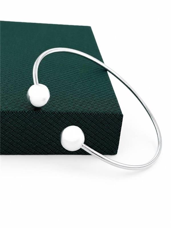 BRACELETE FIO C/MEIA BOLA LISA