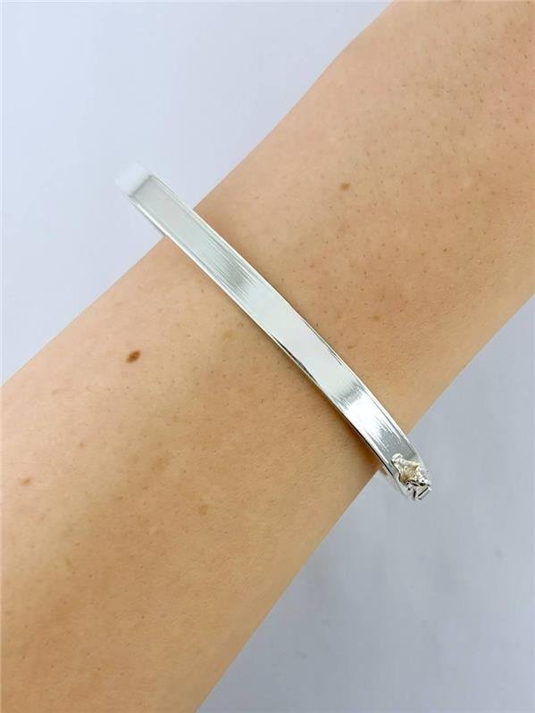 BRACELETE MEIA CANA ACHATADO 