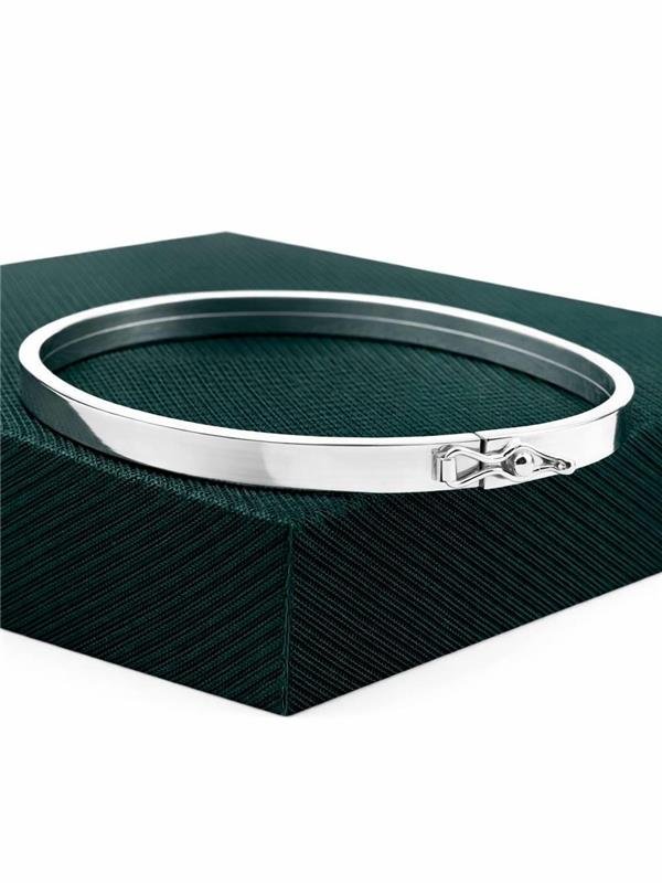 BRACELETE MEIA CANA ACHATADO 