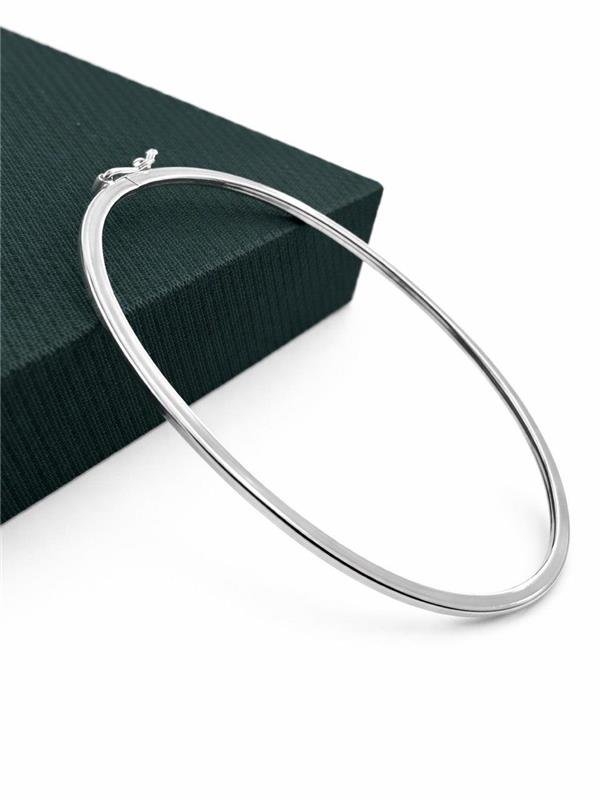 BRACELETE TUBO FIO QUADRADO