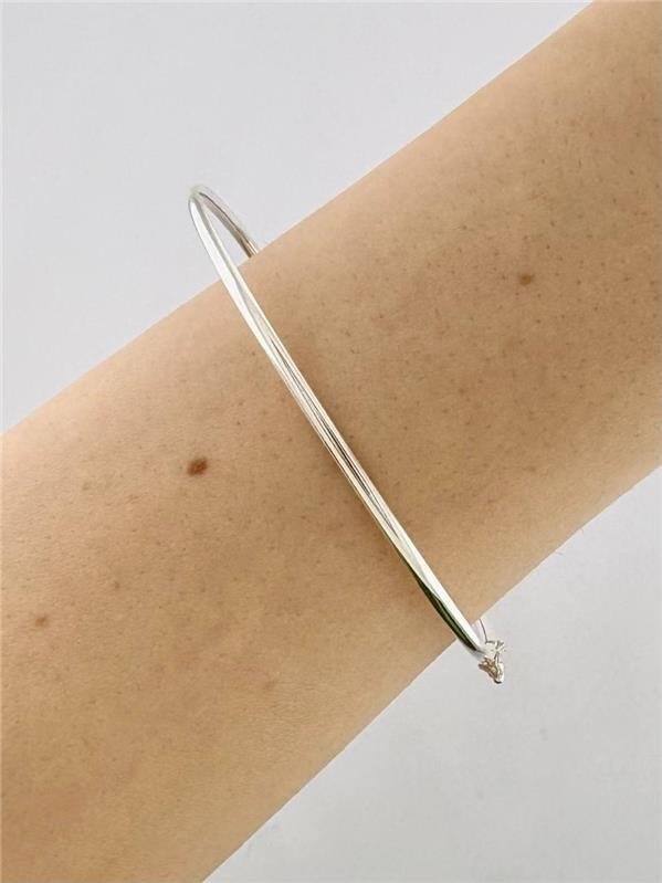 BRACELETE TUBO ACHATADO