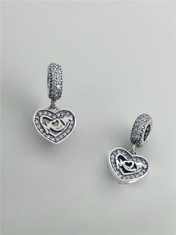 BERLOQUE CORAÇÃO MÃE C/ZIRCÔNIA