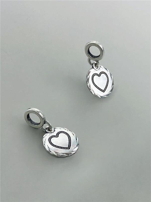 BERLOQUE MEDALHA CORAÇÃO ENVELHECIDO